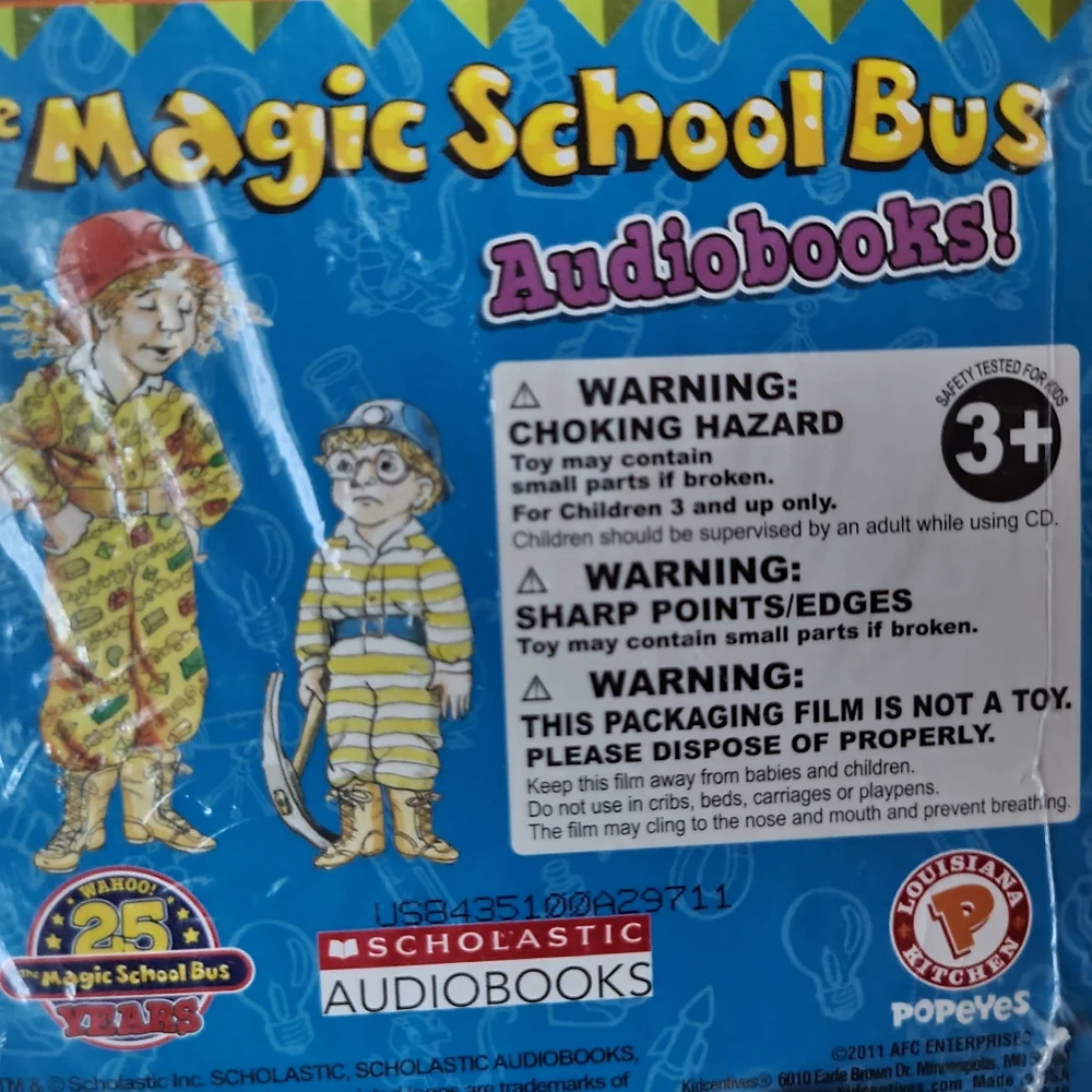 🌟 THE MAGIC SCHOOL BUS Inside the Earth Audiobook - Picture 4 of 5